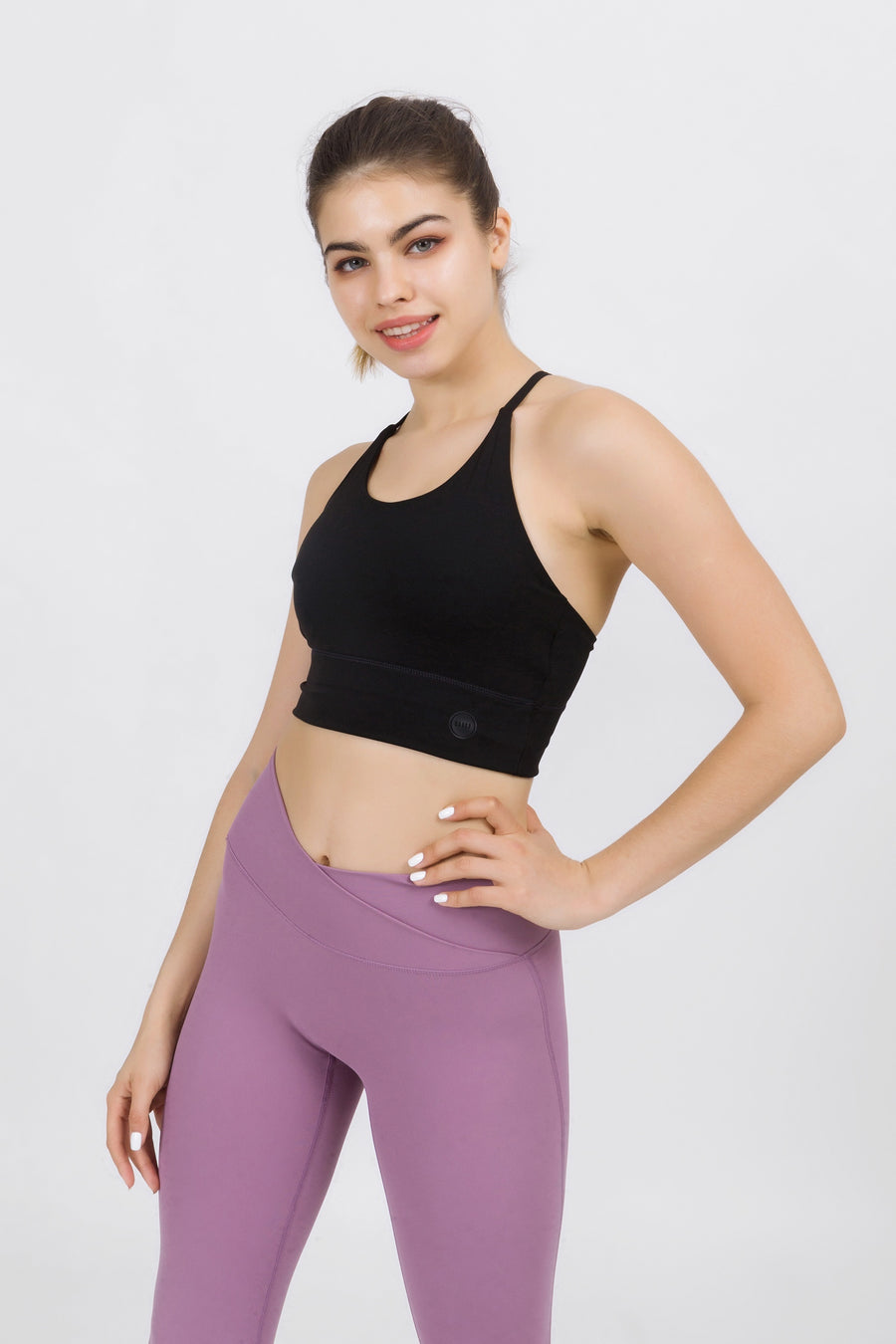 Cross-Over Back Sports Bra