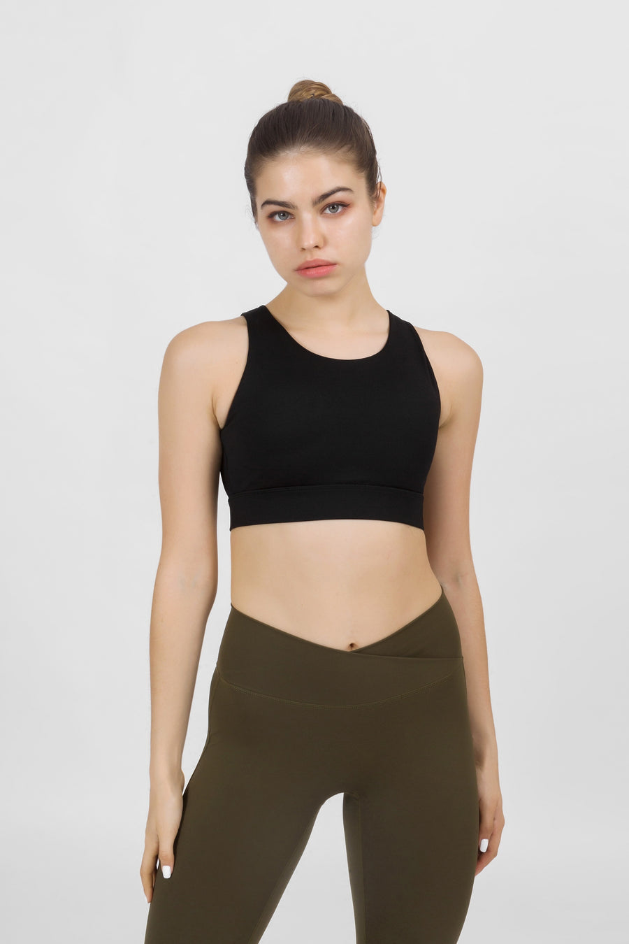 Open Back Sports Bra