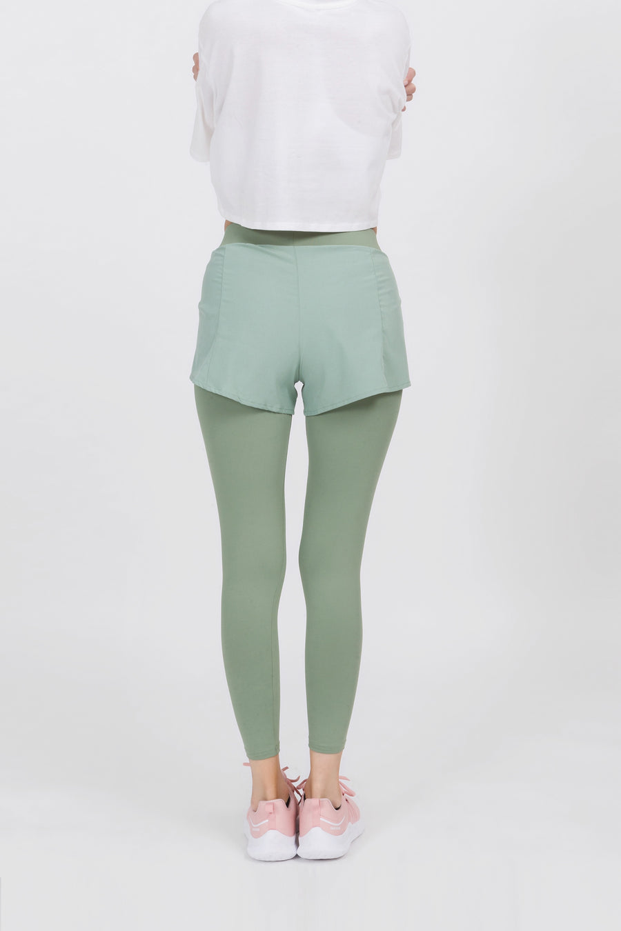 2 In 1 Active Sports Leggings