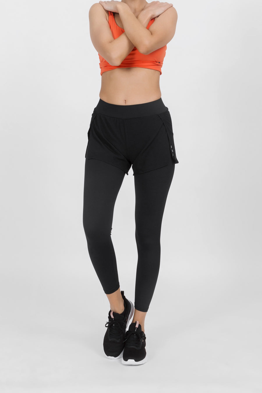 2 In 1 Active Sports Leggings