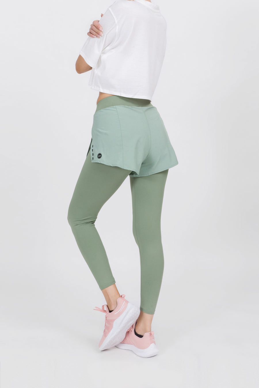 2 In 1 Active Sports Leggings