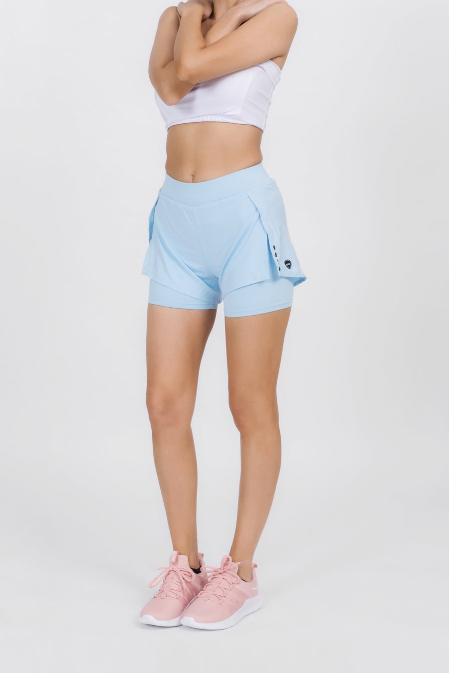 2 In 1 Quick Dry Yoga Shorts
