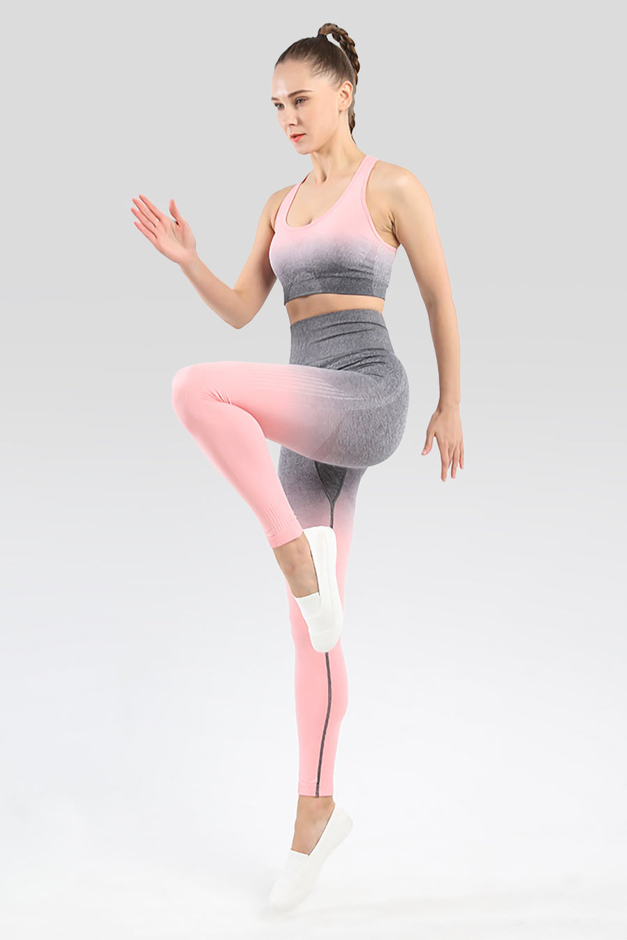 Gradient Bra And Leggings Training Set