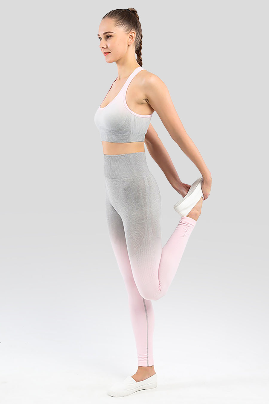 Gradient Bra And Leggings Training Set