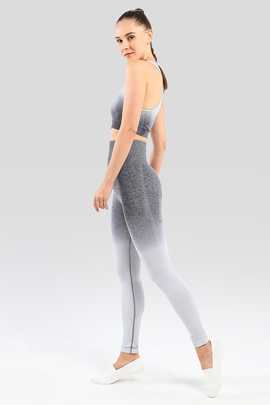 Gradient Bra And Leggings Training Set