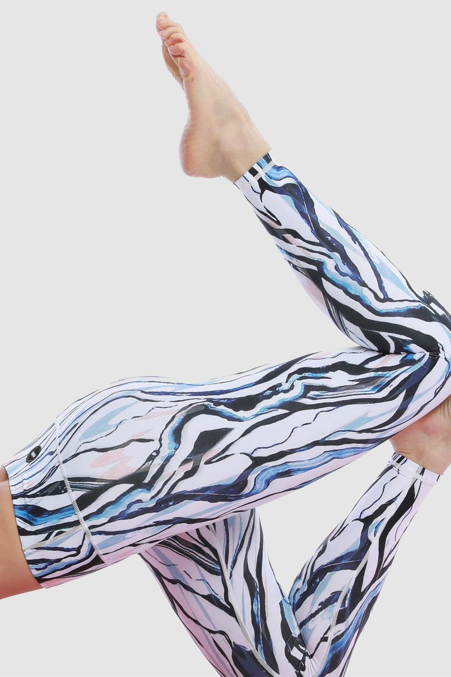 Zebra Lines Printed Leggings