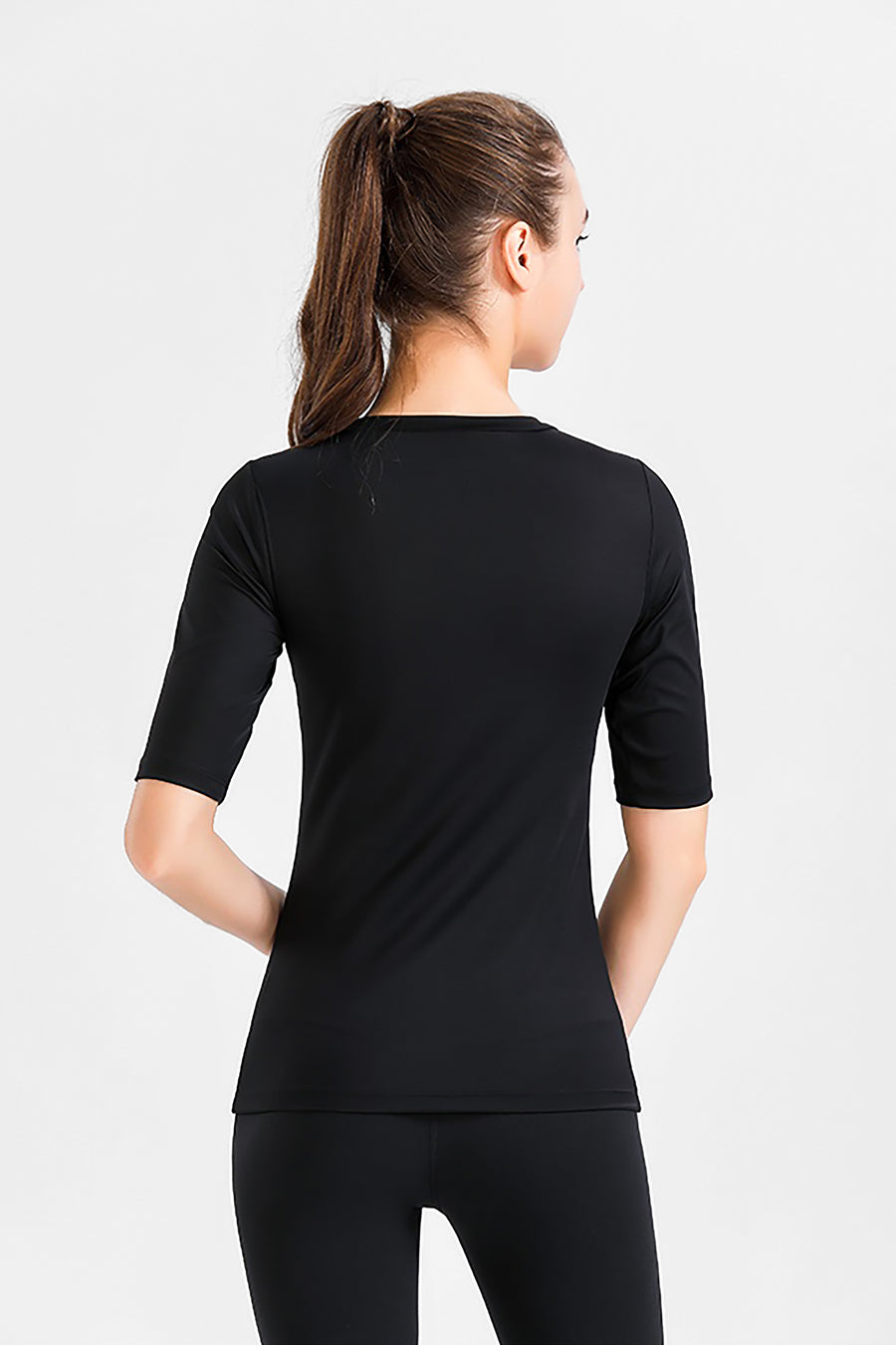 Slim Fit Elastic Shirt