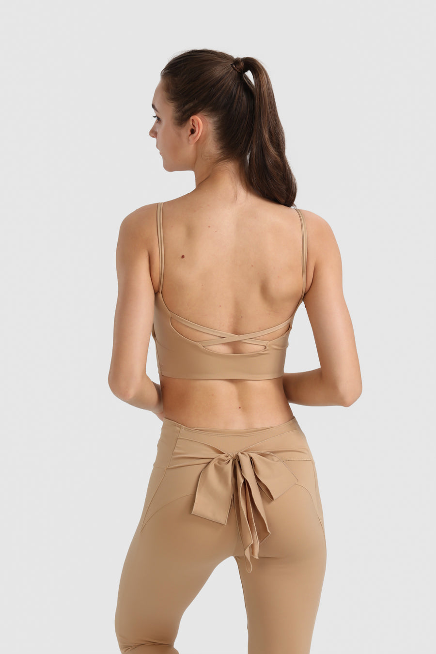 Open Back Cross Sport Bra