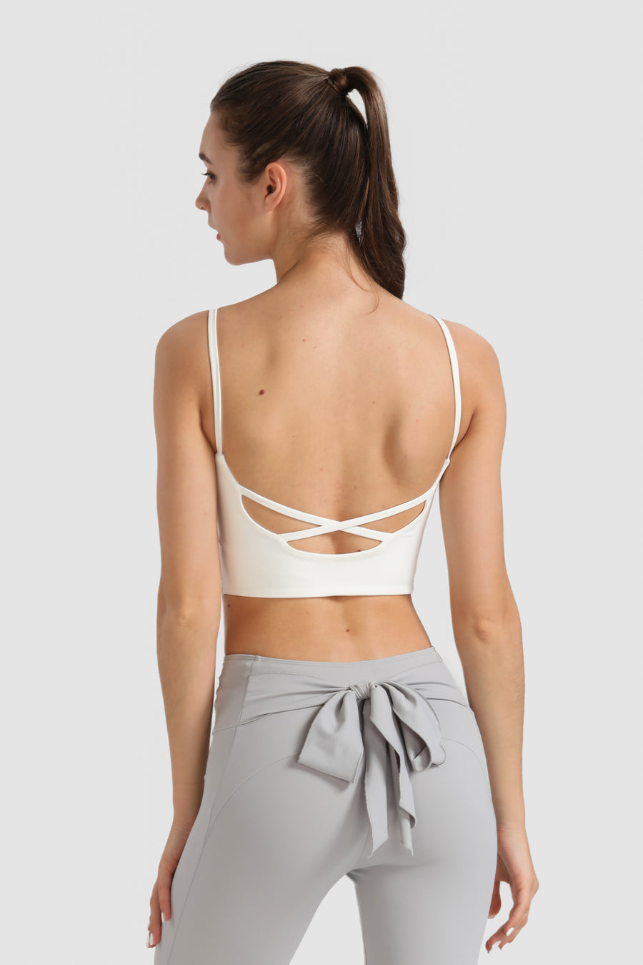 Open Back Cross Sport Bra