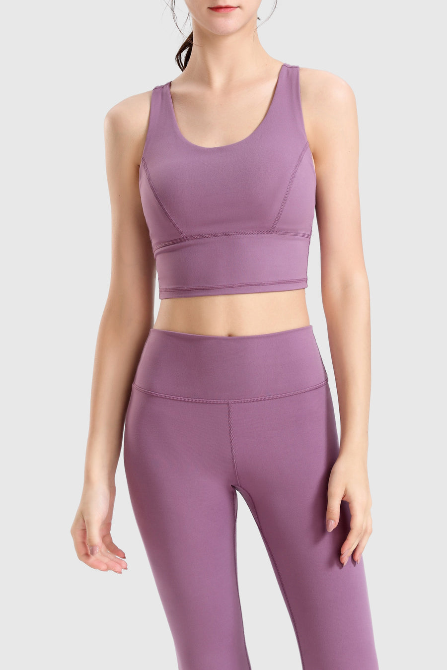 Panelled Stretch Jersey Tank Top