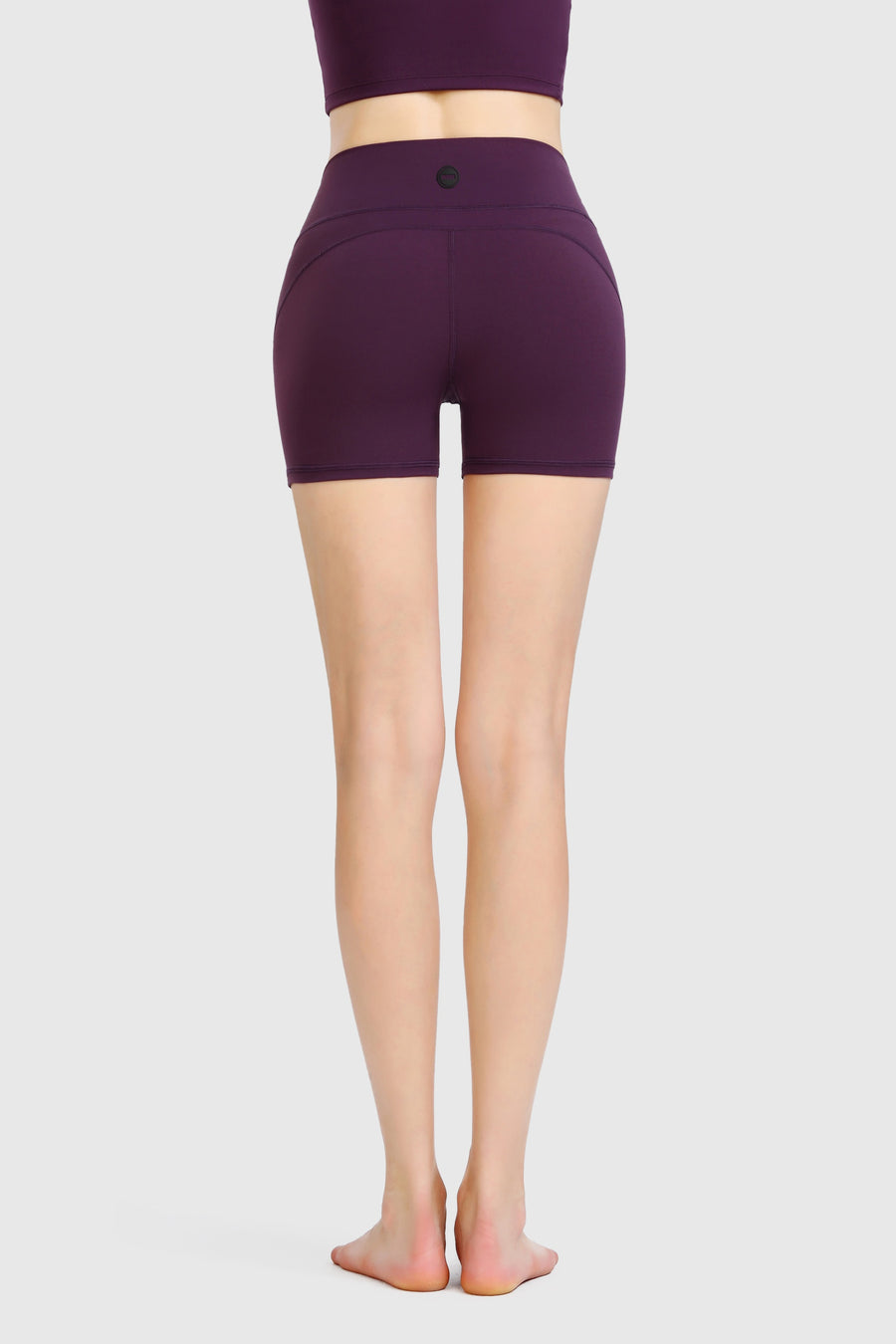 High Waist Cropped Cycling Shorts