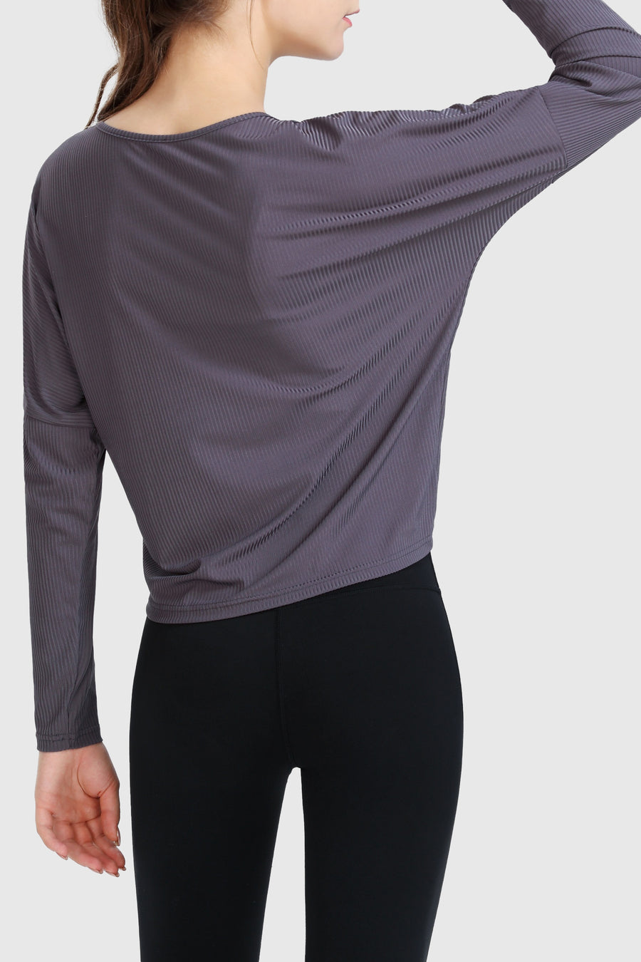Ruched Self-Tie Top