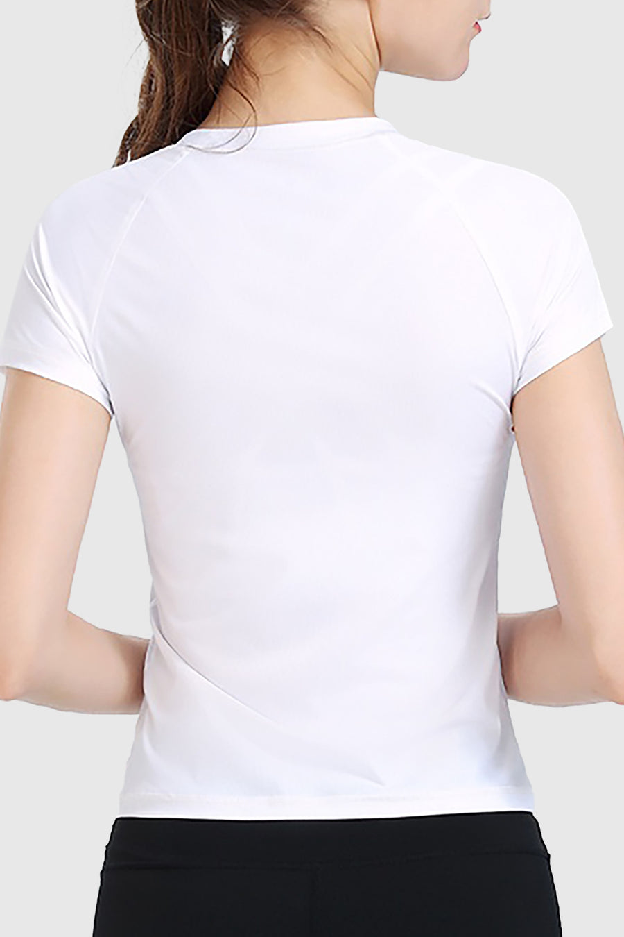 Ribbed Short Sleeve T-Shirt
