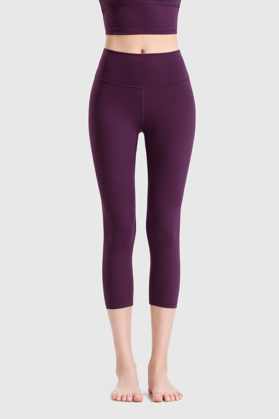 High Waist Cropped Leggings