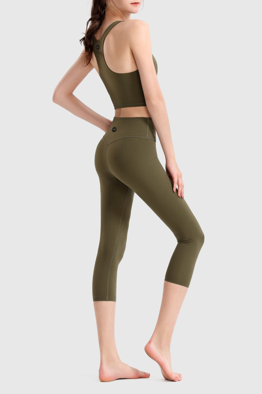 Racerback Training Set 3/4 Length Leggings